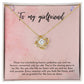 Love Knot Necklace - To  My Girlfriend
