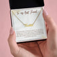 Custom Name Necklace - To My Best Friend